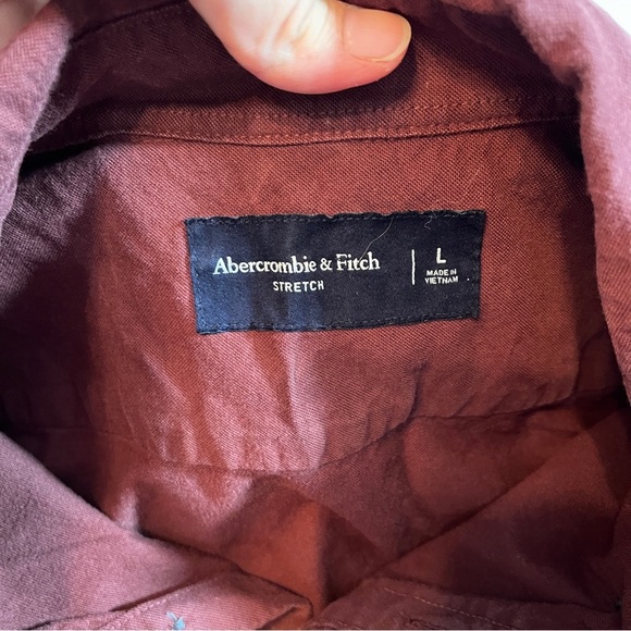 Abercrombie & Fitch Bundle of 2 Long Sleeve Button Down Men's Large Preppy - Picture 10 of 13
